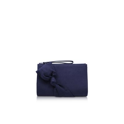 Blue Dame clutch bag